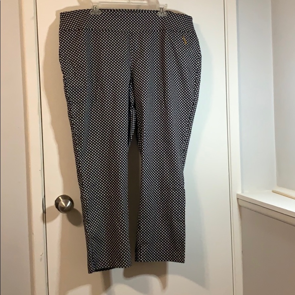 Diamond Print Dress Slacks size 22